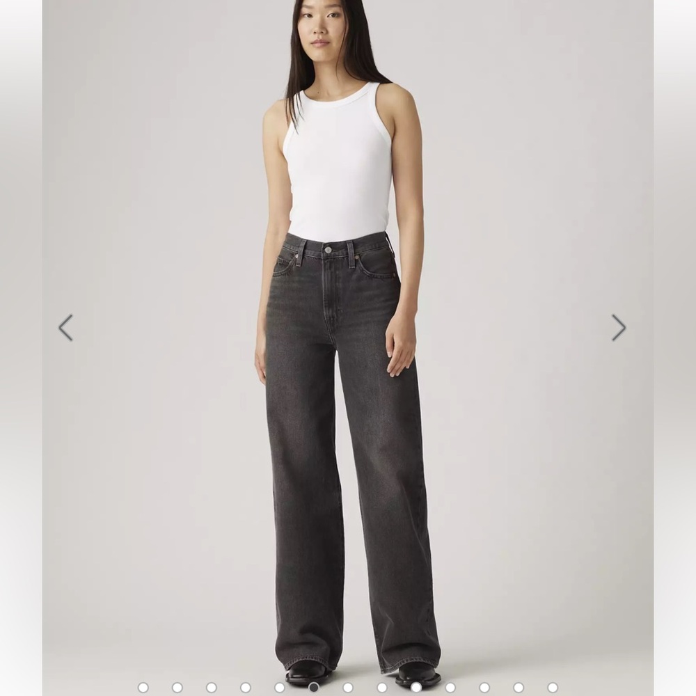 Levi's Wide Leg Ribcage High Waist Jean
